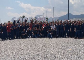 Trabaajadores de goodyear Mexico