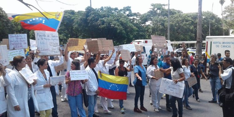 Lucha en Venezuela por el salario