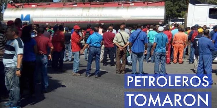Huelga de petroleros Venezuela