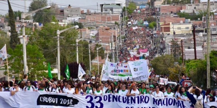 Marcha del 33 ENM Trelew
