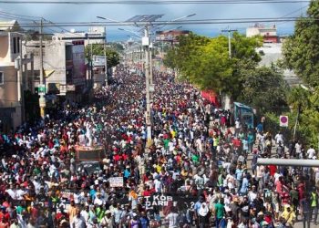 Haiti jornada de luchas contra la corrupción y Moise