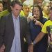 Bolsonaro rezando luego de la elección
