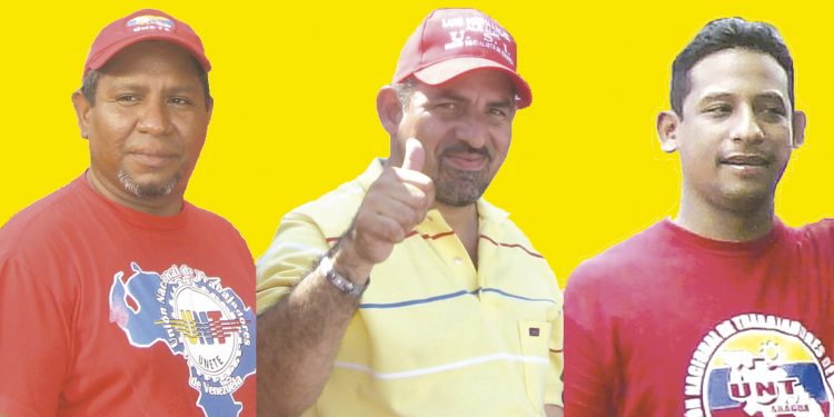 Richard Gallardo Luis Hernández y Carlos Requena es