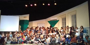 Conferencia de prensa de las actrices