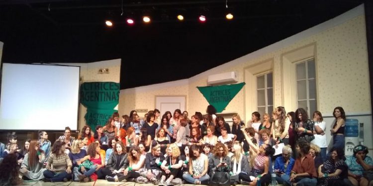 Conferencia de prensa de las actrices