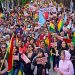 Marcha contra la reeleción en Bolivia