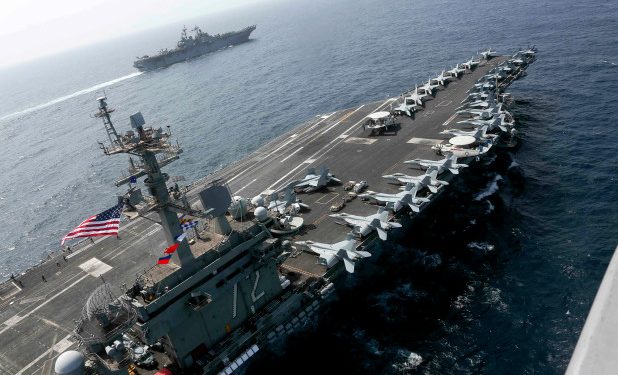 uss-abraham-lincon-saudis-warn-iran