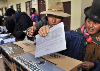 elecciones bolivia