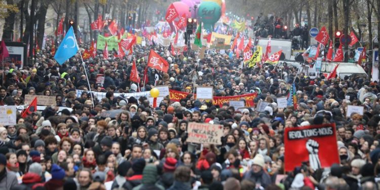 Huelga general en Francia