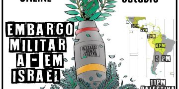 Boicot militar a Israel 2020-09-28
