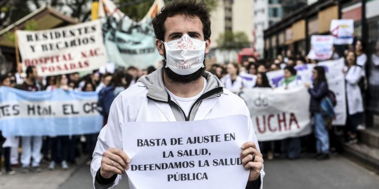 buenos aires protesta de medicos