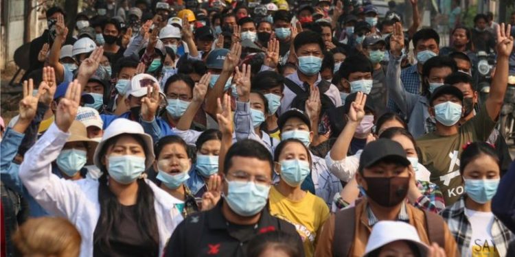 Todo el apoyo a la lucha de los pueblos de Myanmar-Birmania contra la dictadura militar