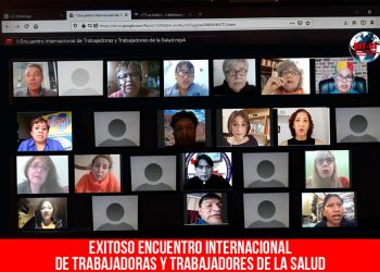 Exitoso encuentro internacional de trabajadoras y trabajadores de la salud