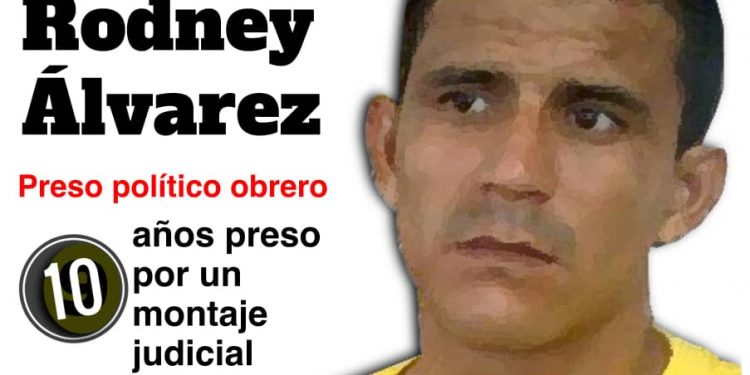 Venezuela: Rechazamos la condena a Rodney Álvarez y exigimos su libertad inmediata y plena