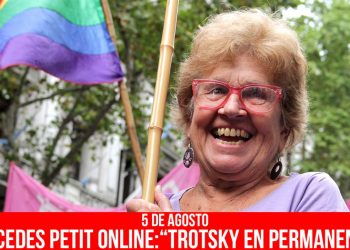 Mercedes Petit en evento online “Trotsky en Permanencia” el 5 de agosto