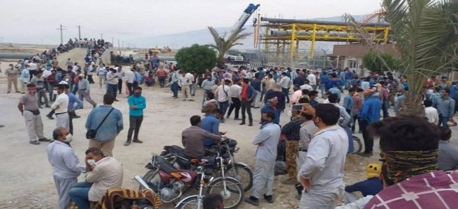 Irán: Crecen las huelgas de los trabajadores de la industria petrolera