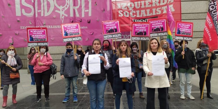 Diputada Mónica Schlotthauer de Izquierda Socialista se solidarizó con mujeres afganas y pide que el gobierno talibán no sea reconocido por Argentina
