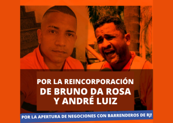 Brasil: Por la reincorporación de los barrenderos Bruno da Rosa y André Balbina