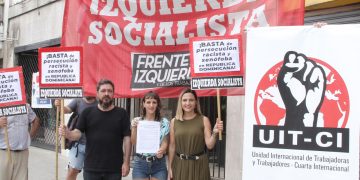 (vídeo) Argentina: Acción en la embajada de República Dominicana contra el racismo y la xenofobia