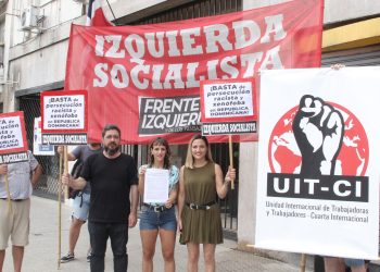 (vídeo) Argentina: Acción en la embajada de República Dominicana contra el racismo y la xenofobia