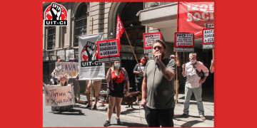 (vídeo) Argentina: Acto de repudio a la invasión de Rusia a Ucrania