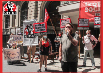 (vídeo) Argentina: Acto de repudio a la invasión de Rusia a Ucrania