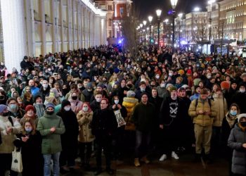 Actos en el mundo de repudio a la invasión rusa a Ucrania