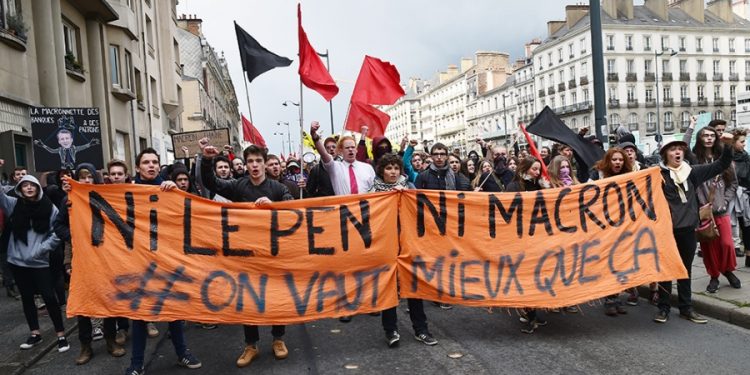 Francia: Triunfa Macron y nadie festeja