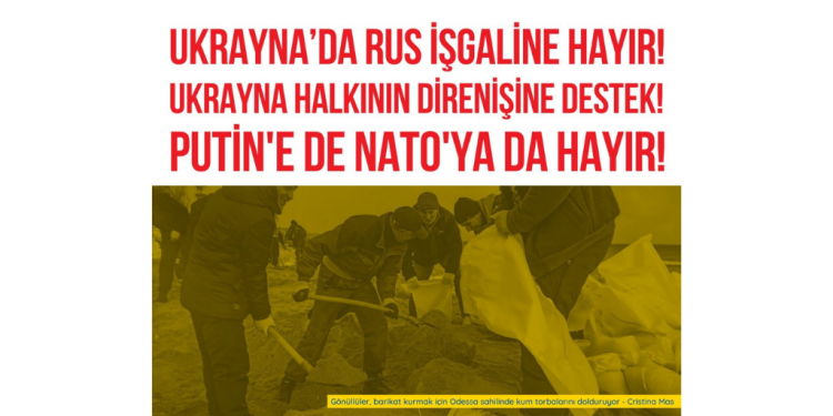 Turquía: Acto en Estambul en apoyo a la resistencia del pueblo ucraniano