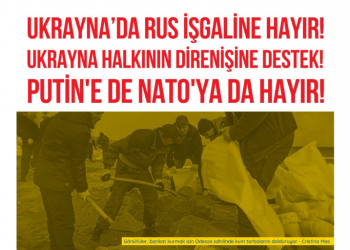 Turquía: Acto en Estambul en apoyo a la resistencia del pueblo ucraniano