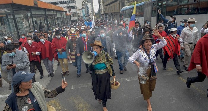 ECUADOR: A MASSIVE MOBILISATION OF WORKING AND INDIGENOUS PEOPLE