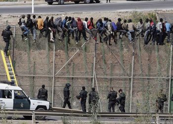 No a la represión policial española y marroquí en Melilla