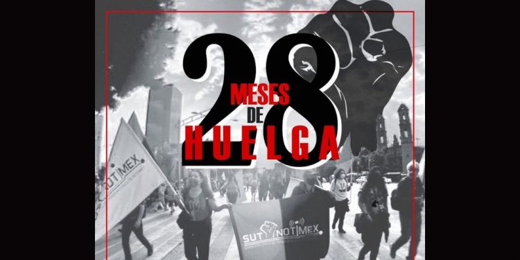 Solidaridad internacional con las y los trabajadores de Notimex