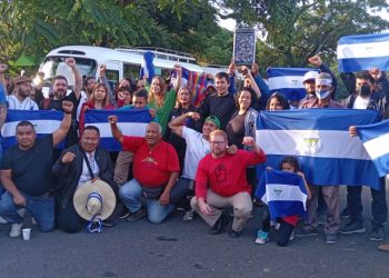 En marcha la caravana por la libertad de los presos políticos en Nicaragua