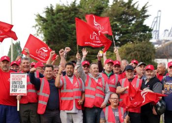 Grandes huelgas en Gran Bretaña