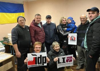 La UIT-CI lleva ayuda a ferroviarios de Zaporiyia