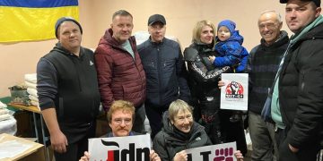 La UIT-CI lleva ayuda a ferroviarios de Zaporiyia