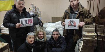 Crónica del tercer convoy de la UIT-CI de ayuda a los sindicatos combativos de Ucrania (marzo 2023)