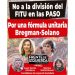 No a la división del FIT-U en las PASO. Por una fórmula unitaria