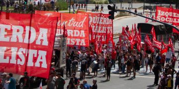 (vídeo) Argentina: Importante columna de Izquierda Socialista/UIT-CI en este #24demarzo