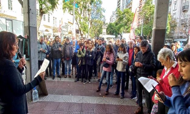 (vídeo) Argentina: Emotivo homenaje al compañero César Robles del glorioso PST