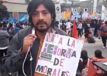 (vídeo) Jujuy: ¡Libertad a Iván Blacutt y a todas y todos los detenidos!