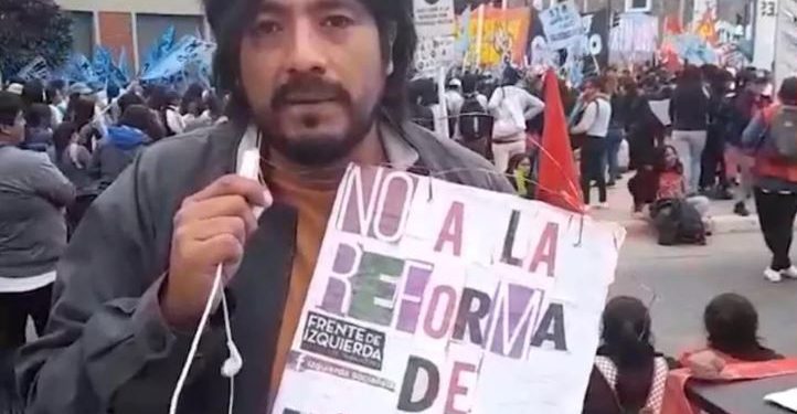 (vídeo) Jujuy: ¡Libertad a Iván Blacutt y a todas y todos los detenidos!