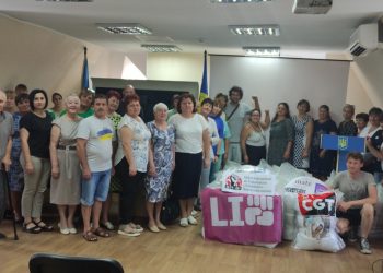 Ucrania: cuarto convoy de solidaridad con las y los trabajadores