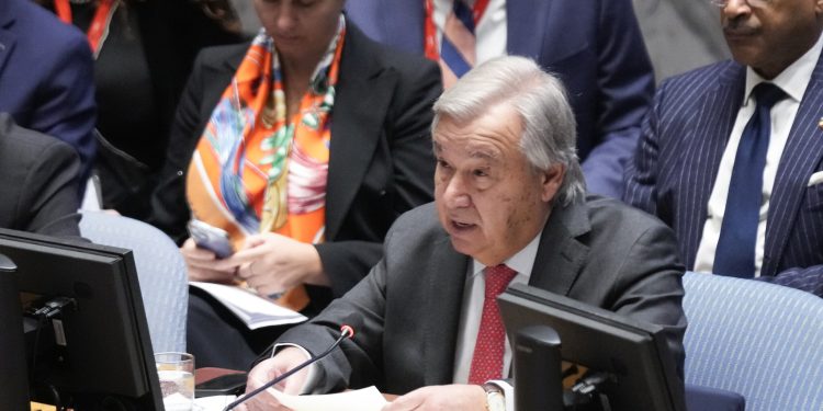 Antonio Guterres: “el ataque de Hamás no surgió de la nada”
