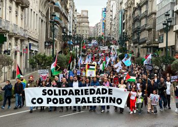 (vídeos) Protestas en ciudades y estadios de fútbol contra Israel y en apoyo a Palestina