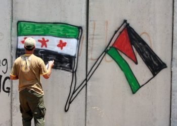 Sirios libres en solidaridad con Palestina