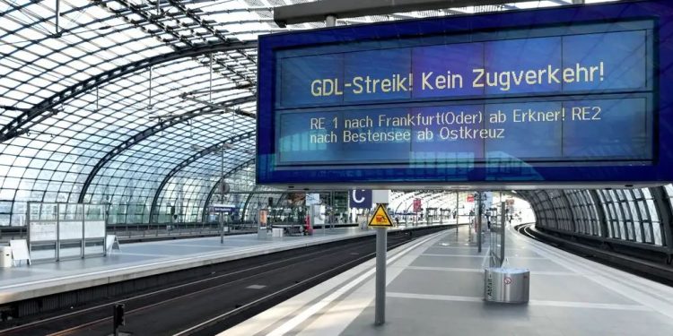 Alemania: Huelga de ferroviarios: la más larga de la historia en ese país