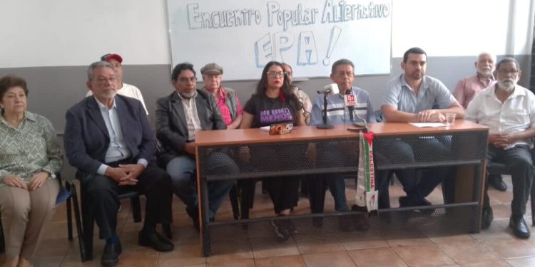 (vídeo) Encuentro Popular Alternativo reclama su derecho a participar en elecciones de julio