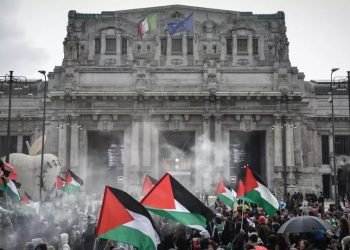 Italia: Huelga obrero-estudiantil en apoyo al pueblo palestino